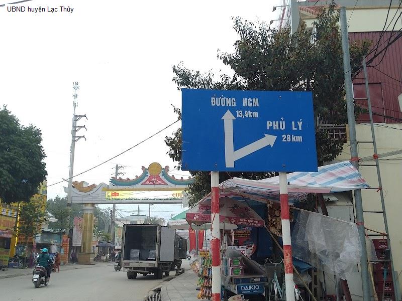 UBND huyện Lạc Thủy