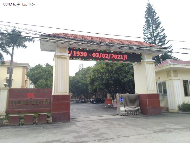 UBND huyện Lạc Thủy