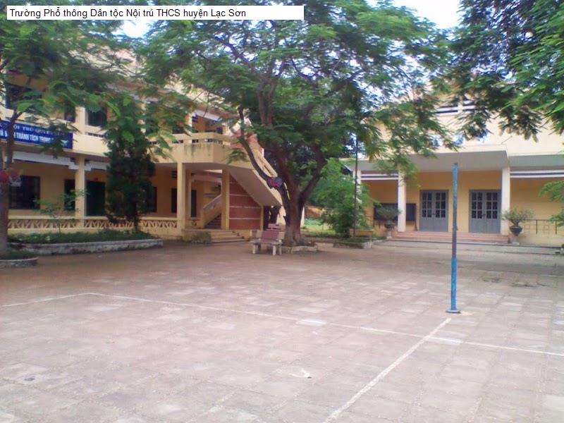 Trường Phổ thông Dân tộc Nội trú THCS huyện Lạc Sơn