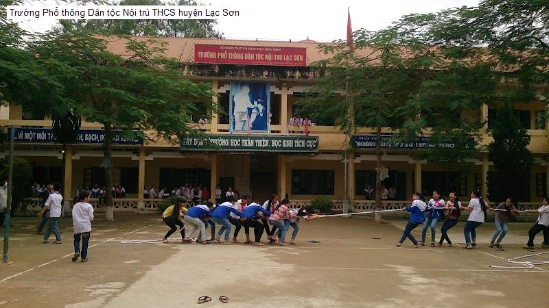 Trường Phổ thông Dân tộc Nội trú THCS huyện Lạc Sơn